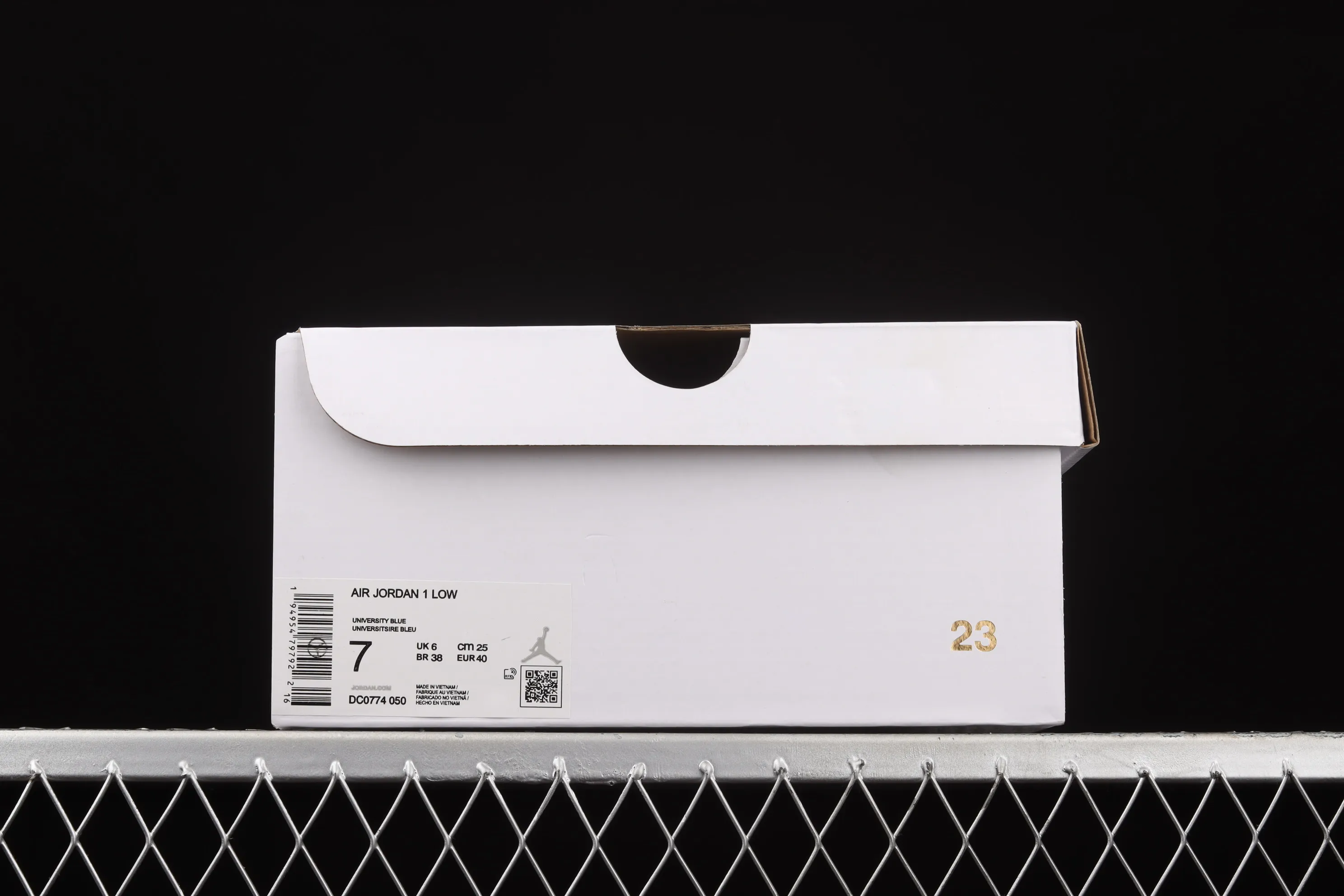 All categories Air Jordan Jordan series basketball shoes Air Jordan 1 Low Air Jordan 1 Low AJ1 Joe 1 University Blue low-top basketball shoes DC0774-050
